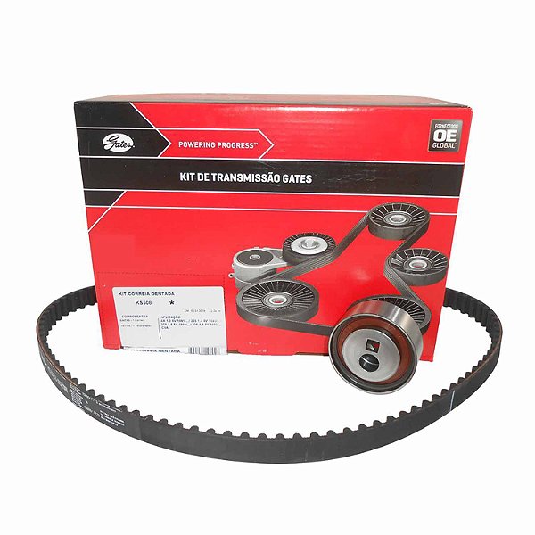 Kit Correia Dentada Gates KS508 Peugeot 205, 206 - Cód.5404