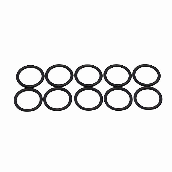 Kit de 10 Aneis O-Ring Nitrílica Medida 2-116  - Cód.9208