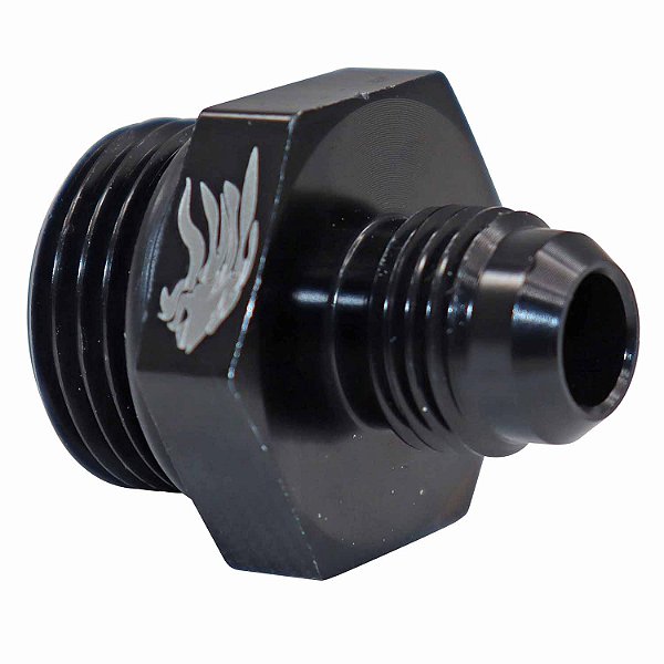 Niple Adaptador 6AN x 10AN Reta com Oring - Cód.9463