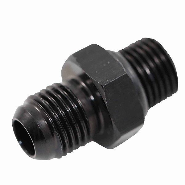 Niple Adaptador 6AN x 6AN Reta com Oring - Cód.8664