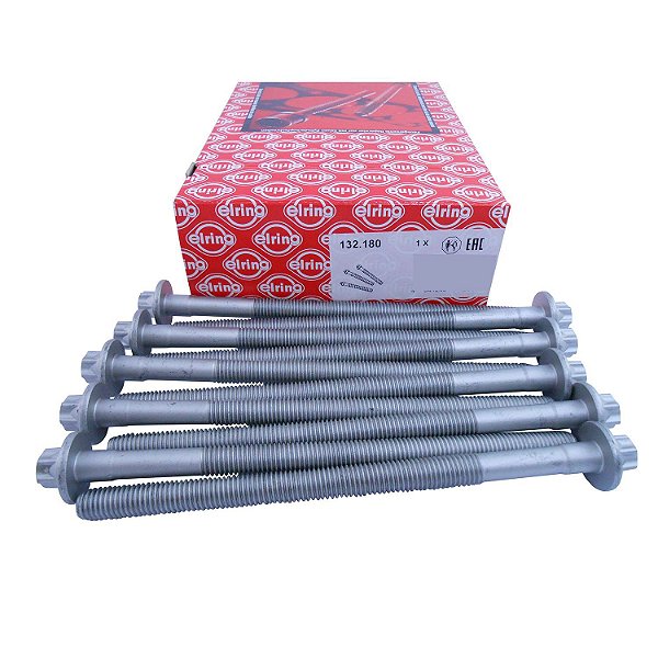 Parafuso de Cabeçote Elring 132.180 Mercedes C180 - Cód.5704