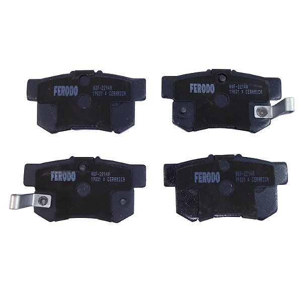 Pastilha Tras. Ferodo HQF2214A Honda Civic Si - Cód.087
