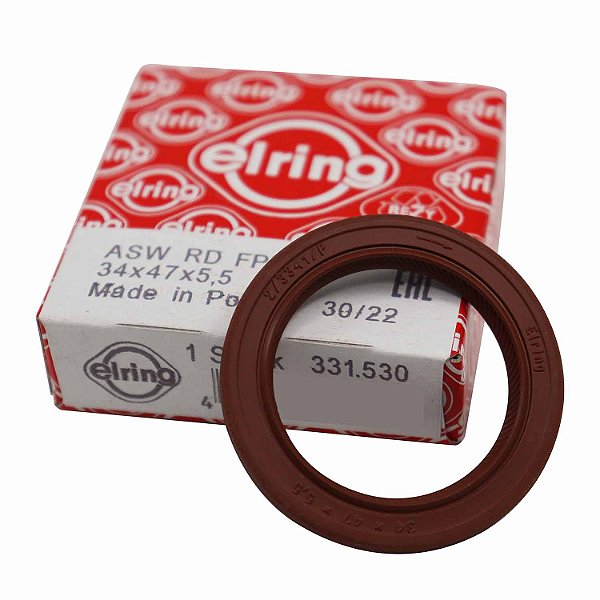 Retentor Diant. Elring 331.530 Argo, Mobi, Uno - Cód.9217