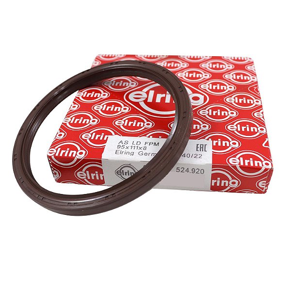 Retentor Traseiro Elring 524.920 L200, Pajero 2.4 - Cód.9668