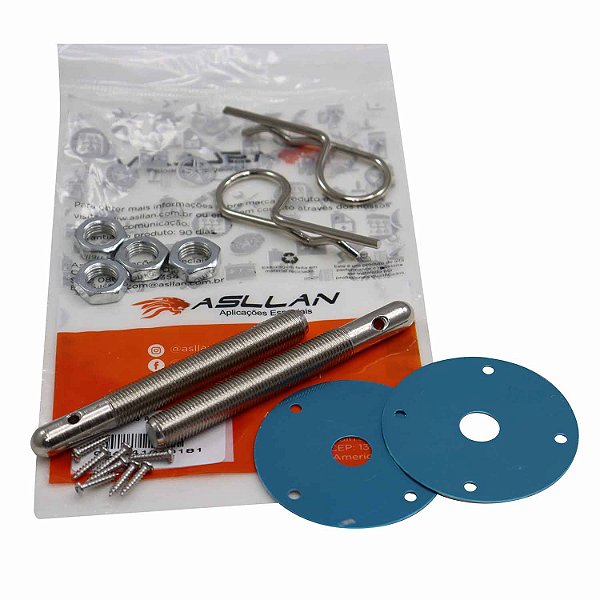 Trava de Capô Racing Asllan - Cód.1062