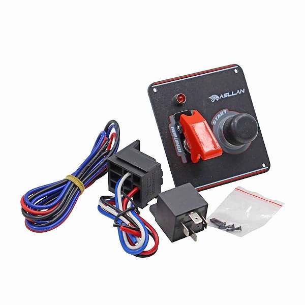 Painel de Ignição Start Switch Asllan - Cód.9429