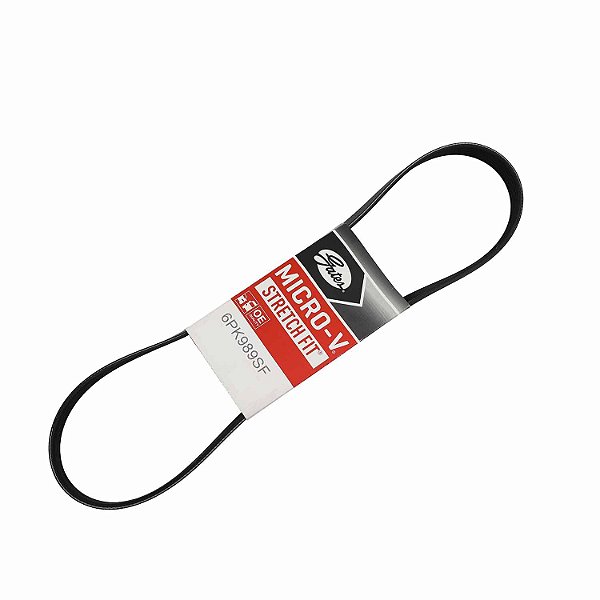 Correia Micro-V Gates 6PK0989SF VW Up, Virtus - Cód.11614
