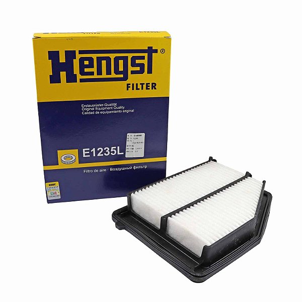 Filtro de Ar Hengst E1235L Honda Civic 1.8, 2.0 - Cód.11680