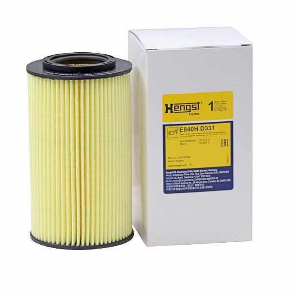 Filtro de Óleo Hengst E840H D331 Hyundai Azera, Sonata - Cód.11861