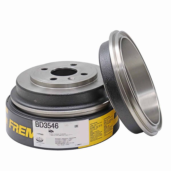 Kit Tambor Freio BD3546 Tras. GM Cobalt, Sonic - Cód.12017