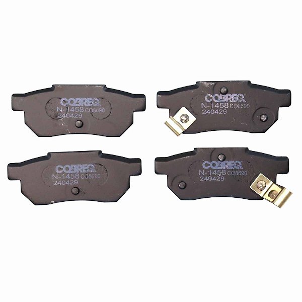 Pastilha de Freio Tras. Cobreq N1458 Honda City - Cód.12233