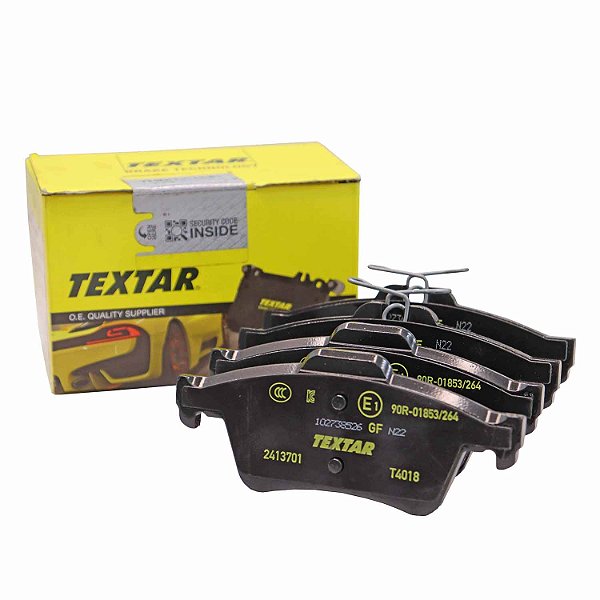 Pastilha Freio Tras. Textar 2413701 Ford Focus - Cód.12245