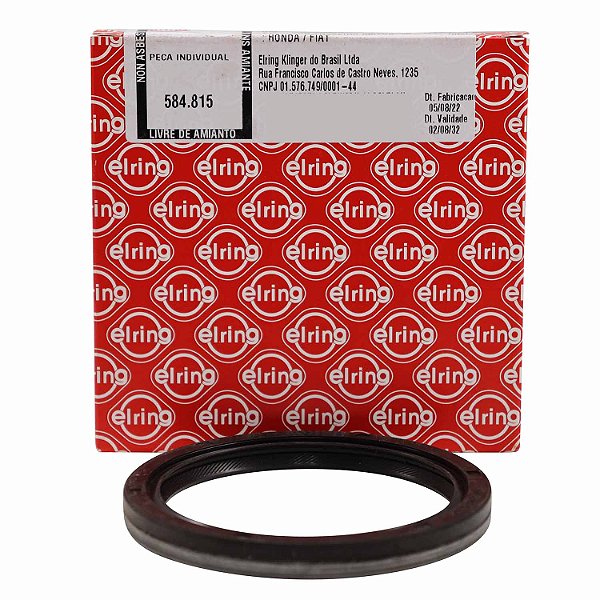 Retentor Traseiro do Motor Elring 584.815 GM Agile- Cód.9051