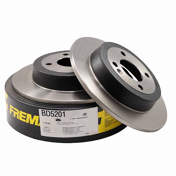 Kit Disco de Freio BD5201 Tras. Stonic - Cód.12653