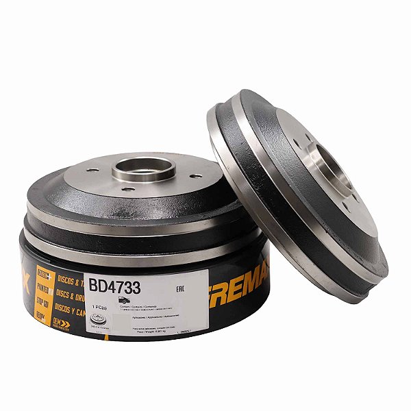 Kit Tambor de Freio BD4733 Tras. Citroen C3 - Cód.12657