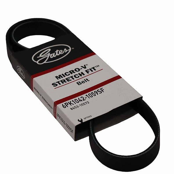 Correia Micro-V Gates 6PK1059SF Ford Focus 1.6 - Cód.12716