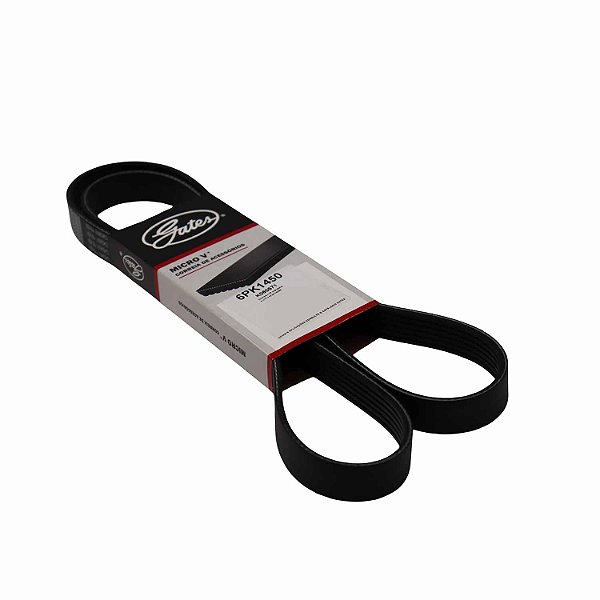 Correia Micro-V Gates 6PK1450 Jeep Renegade 1.8 - Cód.12753