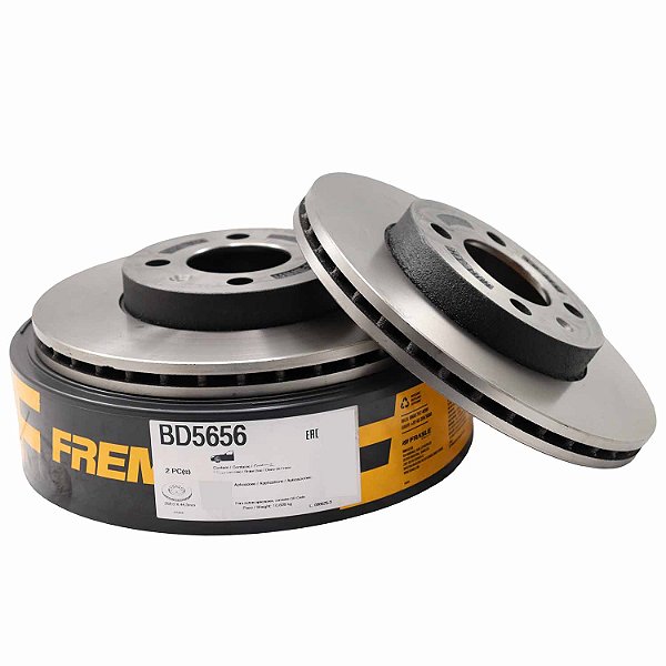 Kit Disco de Freio BD5656 Diant. VW Polo Track - Cód.12786