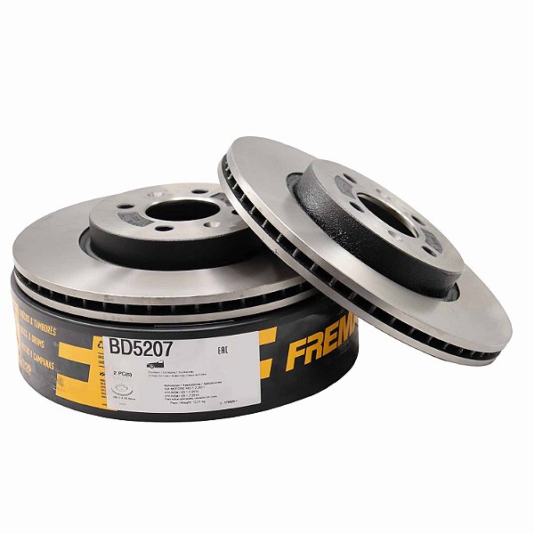 Kit Disco de Freio BD5207 Diant. Stonic - Cód.12804