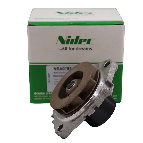 Bomba de Água Nidec NBA0781 Fiat Toro 2.0 16V - Cód.13053