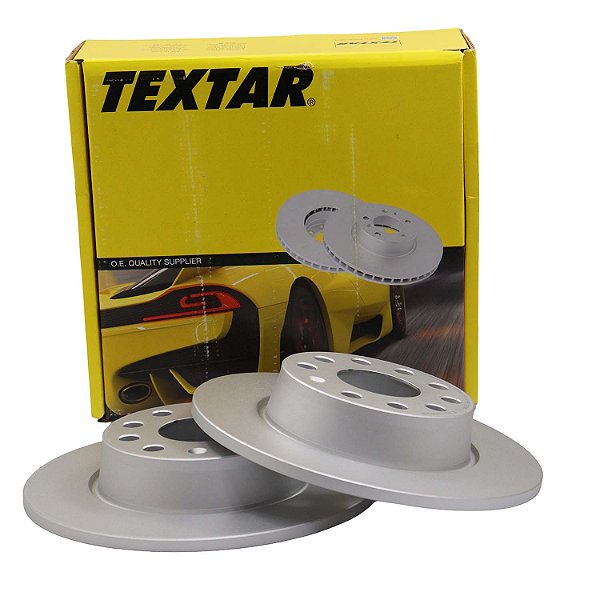 Kit Disco de Freio Textar 92224903 Tras. Audi A3 - Cód.13252