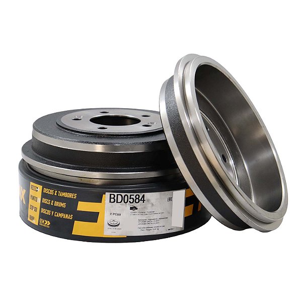 Kit Tambor de Freio BD0584 Creta 1.6 e 2.0 16V - Cód.13519