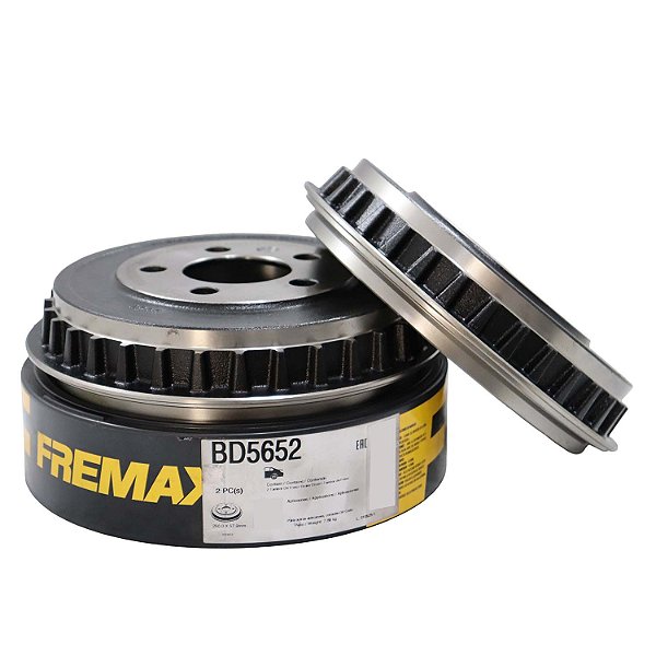 Kit Tambor de Freio BD5652 VW Polo 1.0 12V EA211 - Cód.13525