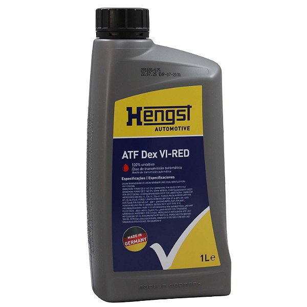 Oleo Cambio Autom. Hengst ATF Dex VI - RED 1l - Cód.13635