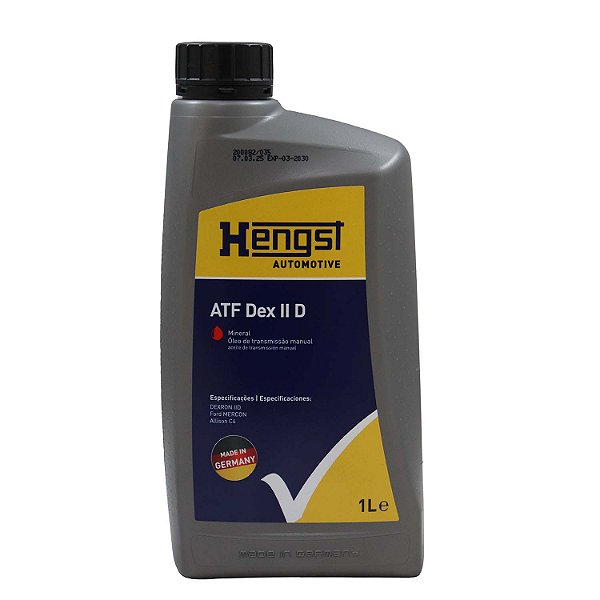 Oleo Cambio Autom. Hengst ATF Dex II D 1l - Cód.13639