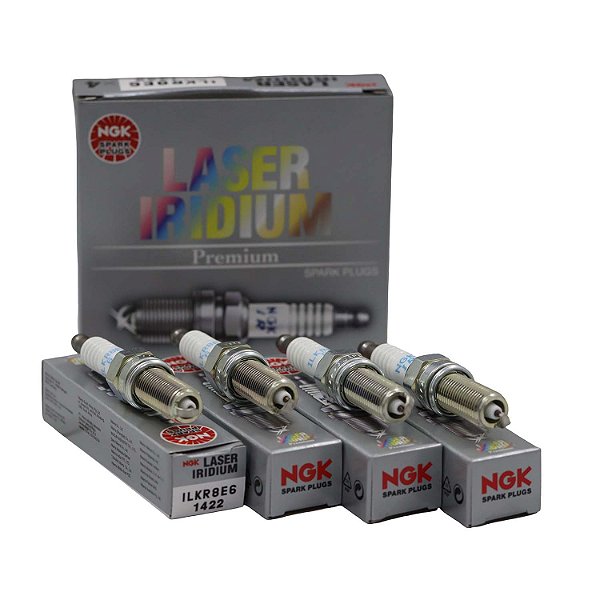 Jg Velas NGK ILKR8E6 Mitsubishi Lancer Evo X - Cód.13666