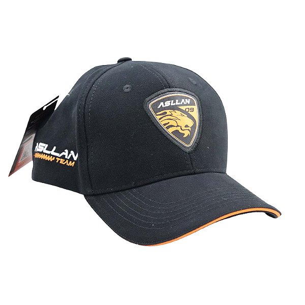 Boné Aba Beisebol Oficial Asllan Black 09 - Cód.13678