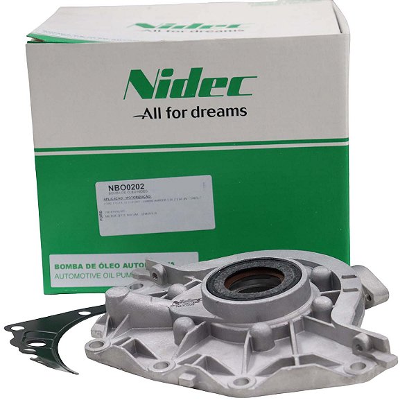 Bomba de Óleo Nidec NBO0202 Ford Fiesta Zetec - Cód.13723