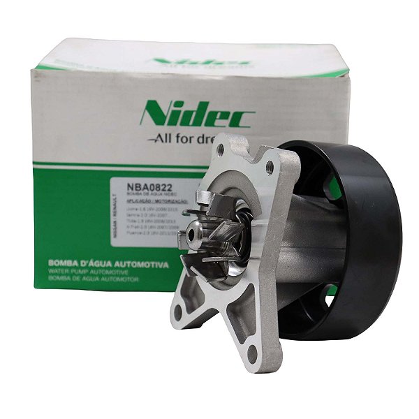 Bomba de Água Nidec NBA0822 Nissan Sentra - Cód.13725