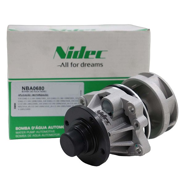Bomba de Água Nidec NBA0680 BMW 320i, 325i, X3 - Cód.13727