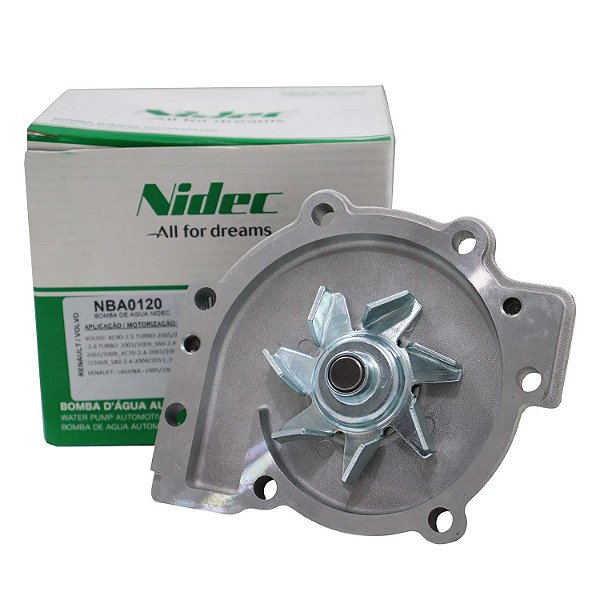 Bomba de Água Nidec NBA0120 Volvo C30 - Cód.13738