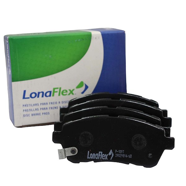 Pastilha de Freio Diant. Lonaflex P1097 Ford Ka - Cód.13926