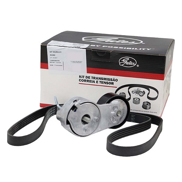 Kit Correia Micro-V Gates KA253 Fiat Palio - Cód.14287