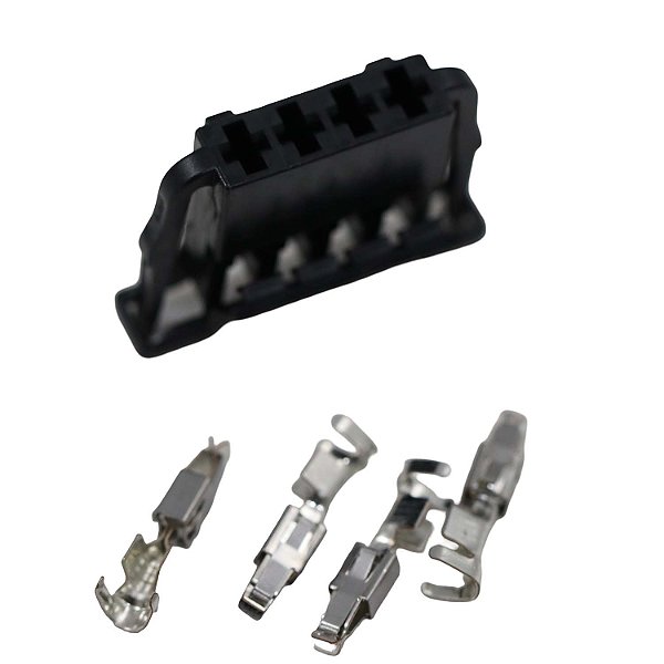 Conector 4 vias ETE4754 Pedal de Freio VW Fox - Cód.14293
