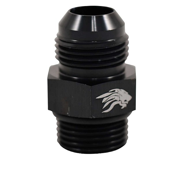Niple Adaptador 12AN x 12AN Reta com Oring - Cód.7177