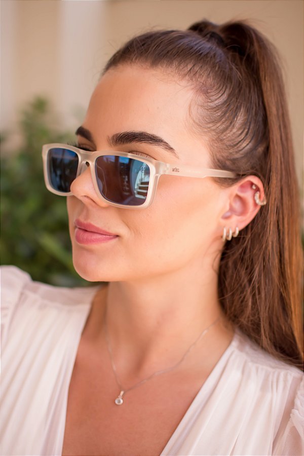 ÓCULOS ESPELHADO AZUL MASCULINO