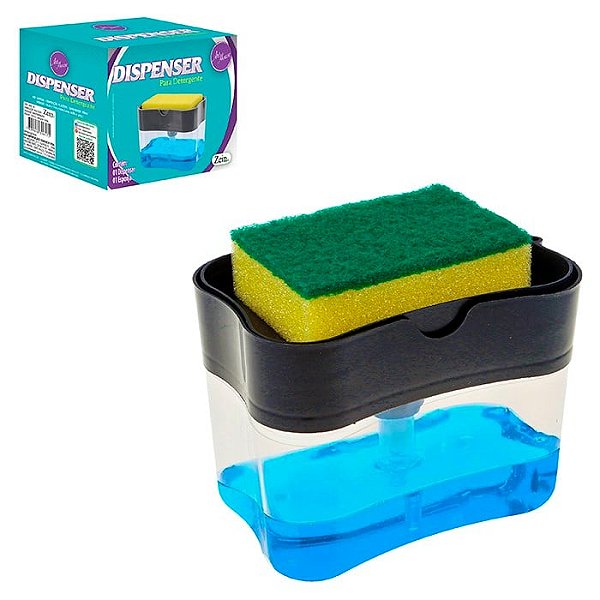 DISPENSER P/ DETERGENTE C/ ESPONJA