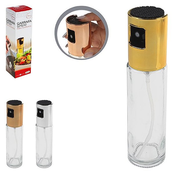 Esborrifador Spray Vidro 100ml p/ Oléo,Azeite,Vinagre