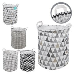 CESTO MULTIUSO DOBRAVEL C/ ALÇA P/ ROUPAS