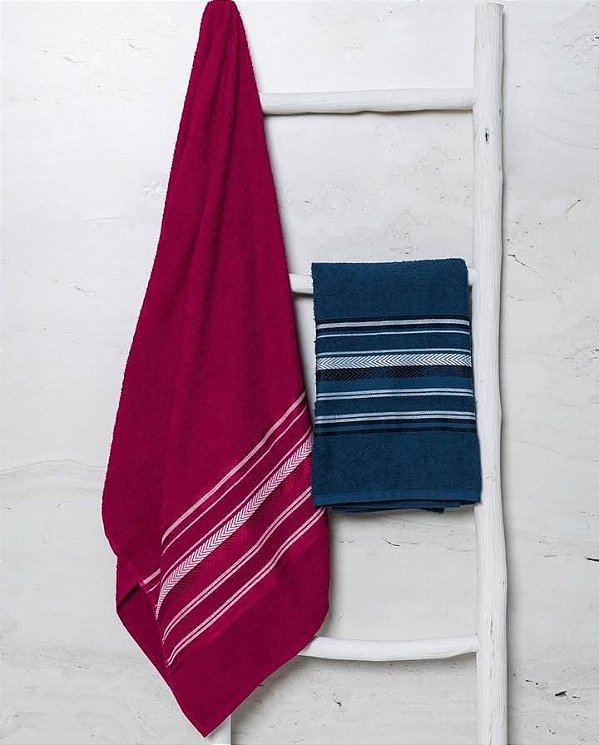 TOALHA BANHO LUXO - 175X75 CM - 100% ALGODÃO