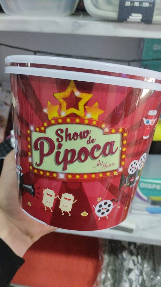 BALDE DE PIPOCA - 1 UNIDADE