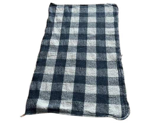 PANO DE PIA XADREZ DUPLO - PÉ DE GALINHA - 40X30 CM - 1 UNIDADE