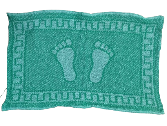 TOALHA DE PISO - 100% ALGODÃO - 40X70 CM - 1 UNIDADE