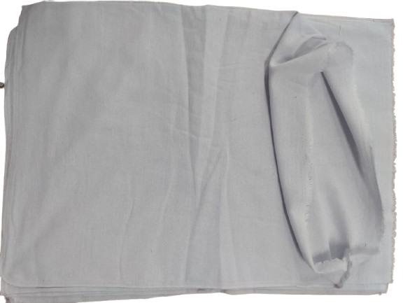 PANO DE CHÃO BRANCO - SACARIA DUPLA - 100% ALGODÃO - 50X68 CM - KIT COM 10 UNIDADES