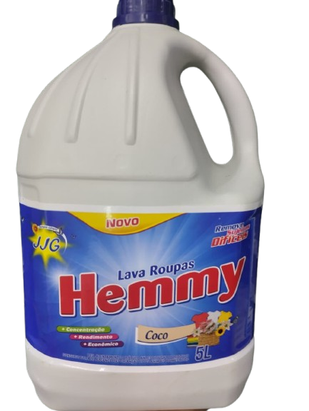 SABÃO LAVA ROUPAS HEMMY COCO 5 LT - CONCENTRADO