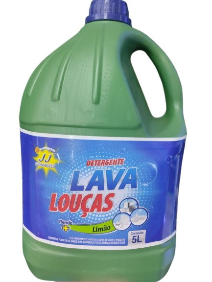 SABÃO LAVA LOUÇAS LIMÃO 5 LT - ECONÔMICO E EFICAZ